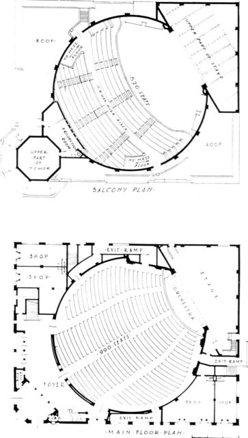 Carthay Circle Theatre Floor Plan